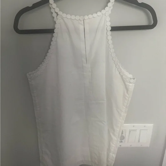 Lilly Pulitzer White Crochet Halter Top - Picture 2 of 5